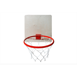 Кольцо баскетбольное с сеткой d=380 мм